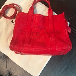 Marc Jacobs Red Tote Bag